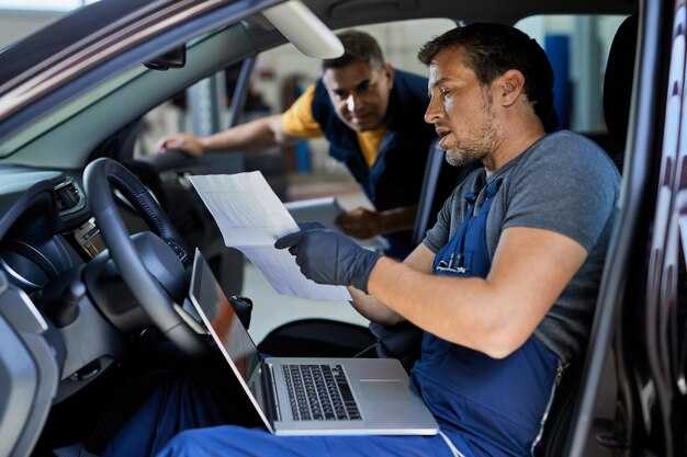 Процесс подключения OBD II сканера к автомобилю