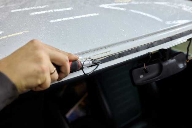 Правильная укладка уплотнителя