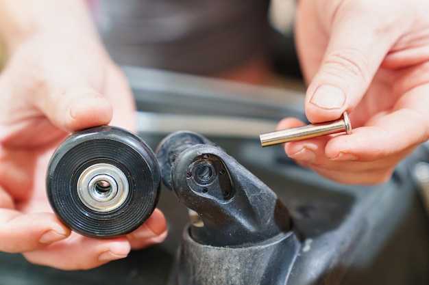 Шаг 3: Установка нового ролика и натяжение ремня