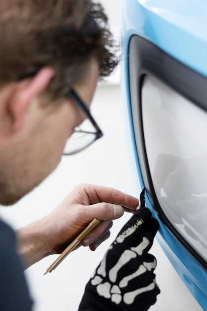 Процесс установки нового уплотнителя