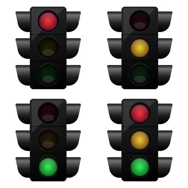 Значение цветовой кодировки для водителей