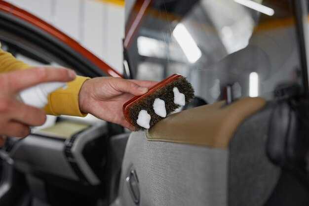 Чистка и уход за сиденьями из ткани