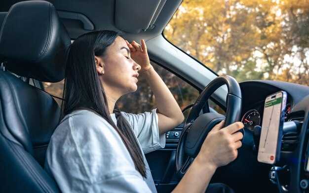 Действия в случае поломки датчика во время вождения