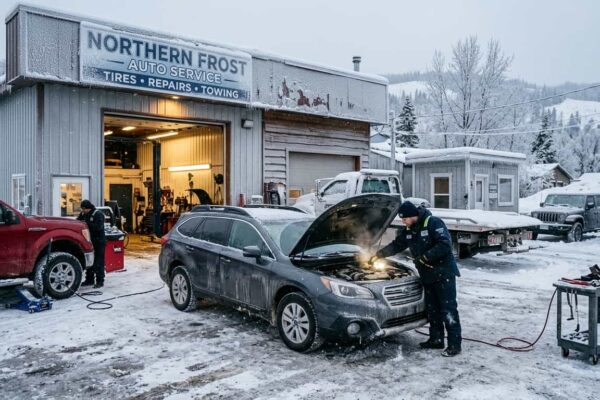 Как обеспечить бесперебойную работу автосервиса в сильные морозы