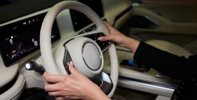 Установка руля момо на лансер 9